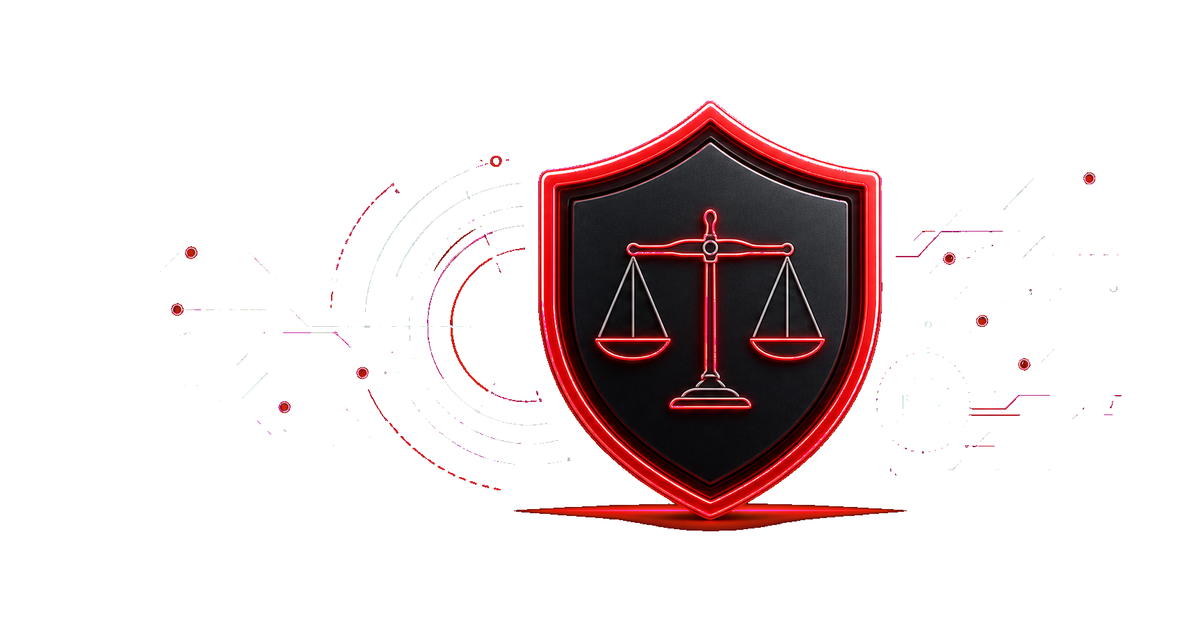 Legal shield illustration