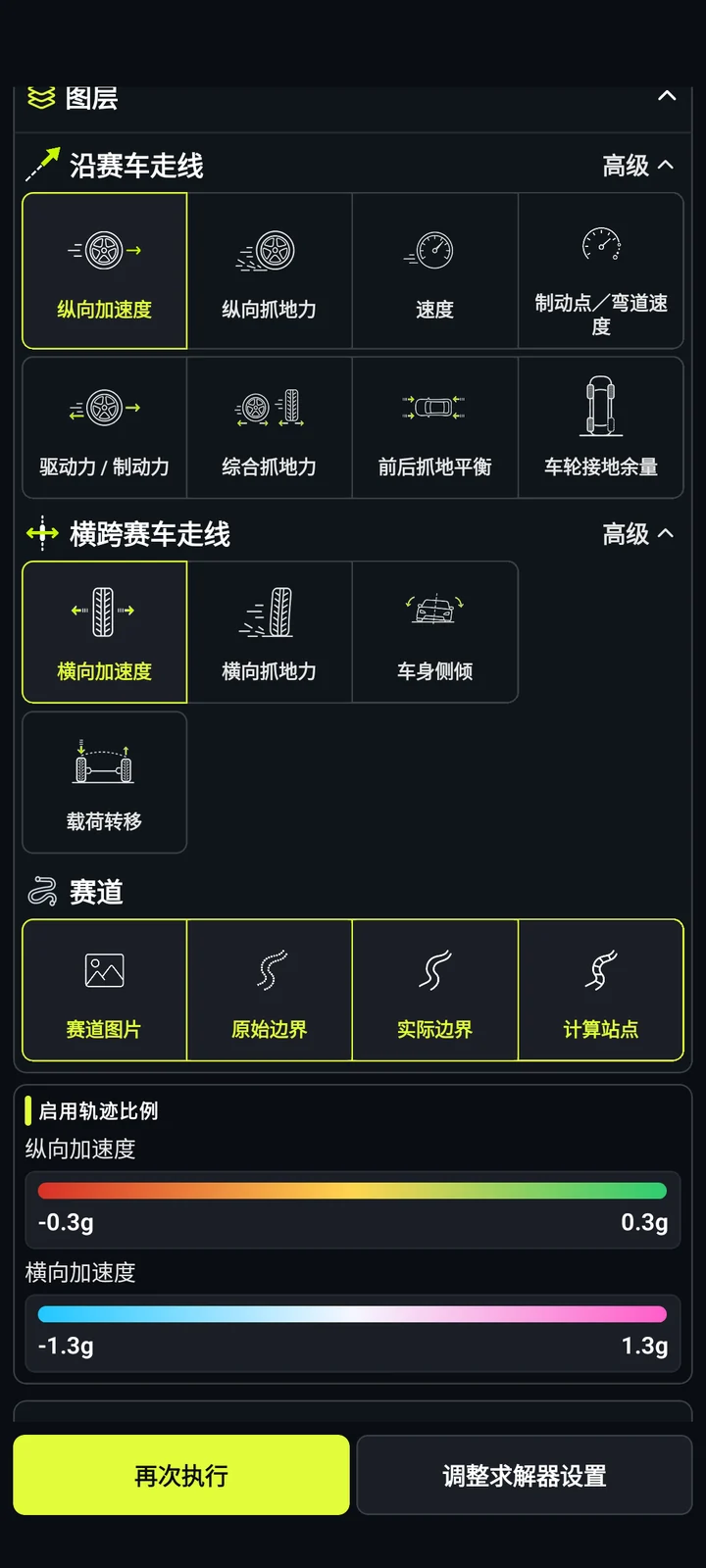 加速度图层 - RaceLineCalc